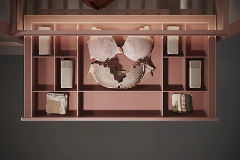 Solvia Series drawer organizer details